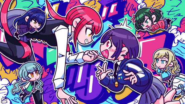 テレビアニメ「ばっどがーる」ファンアート